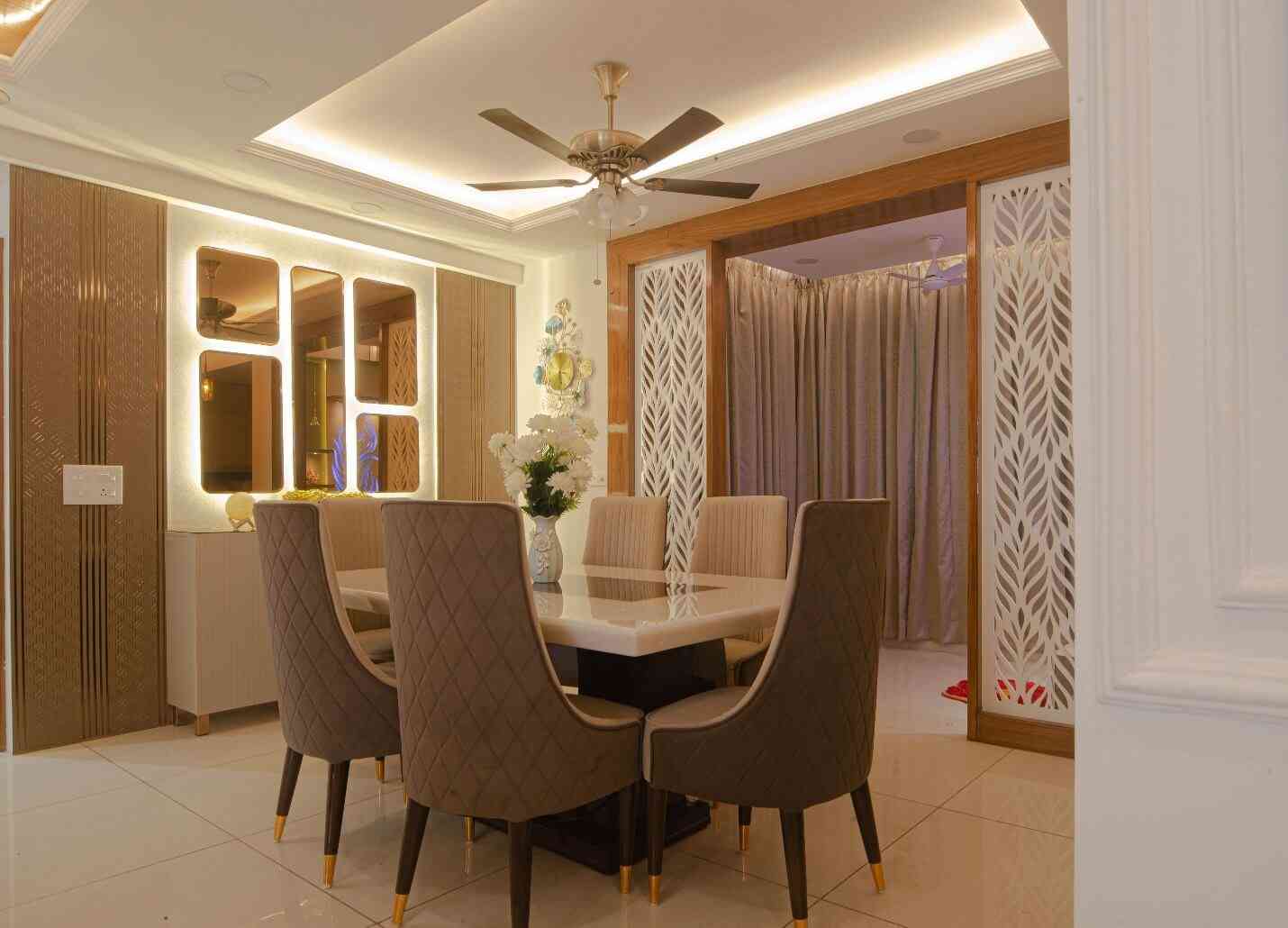 Defining the Elegance in Dining Area