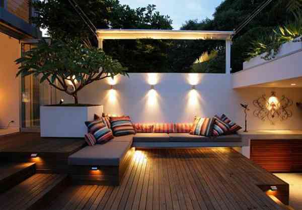 Outdoor Living Space Lighting ideas