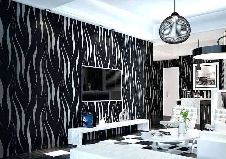 black-and-silver-living-room-living-room-wallpaper