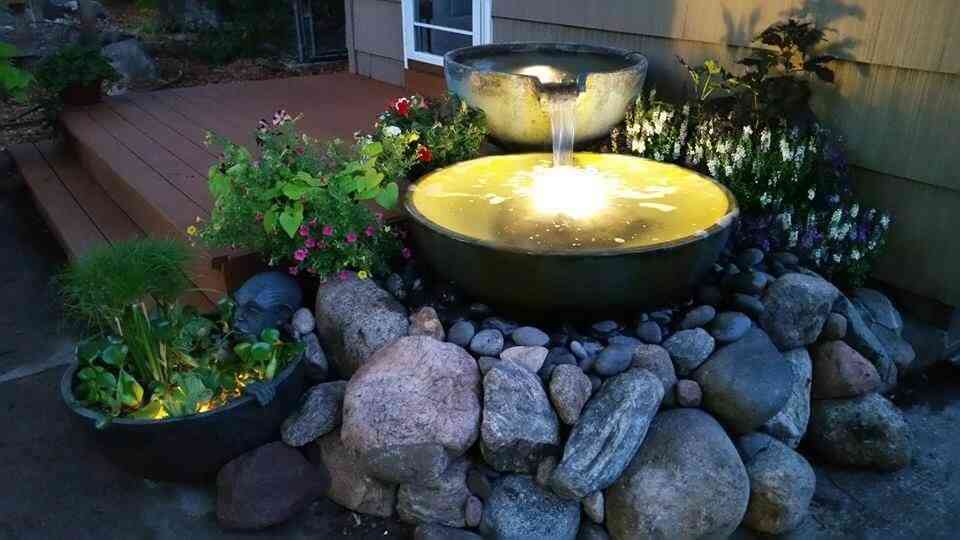 Water Bowl Garden Design
