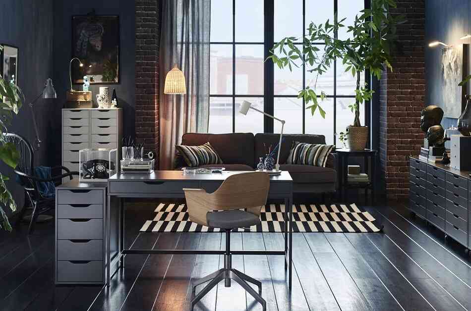 Industrial Home Office Architecture
