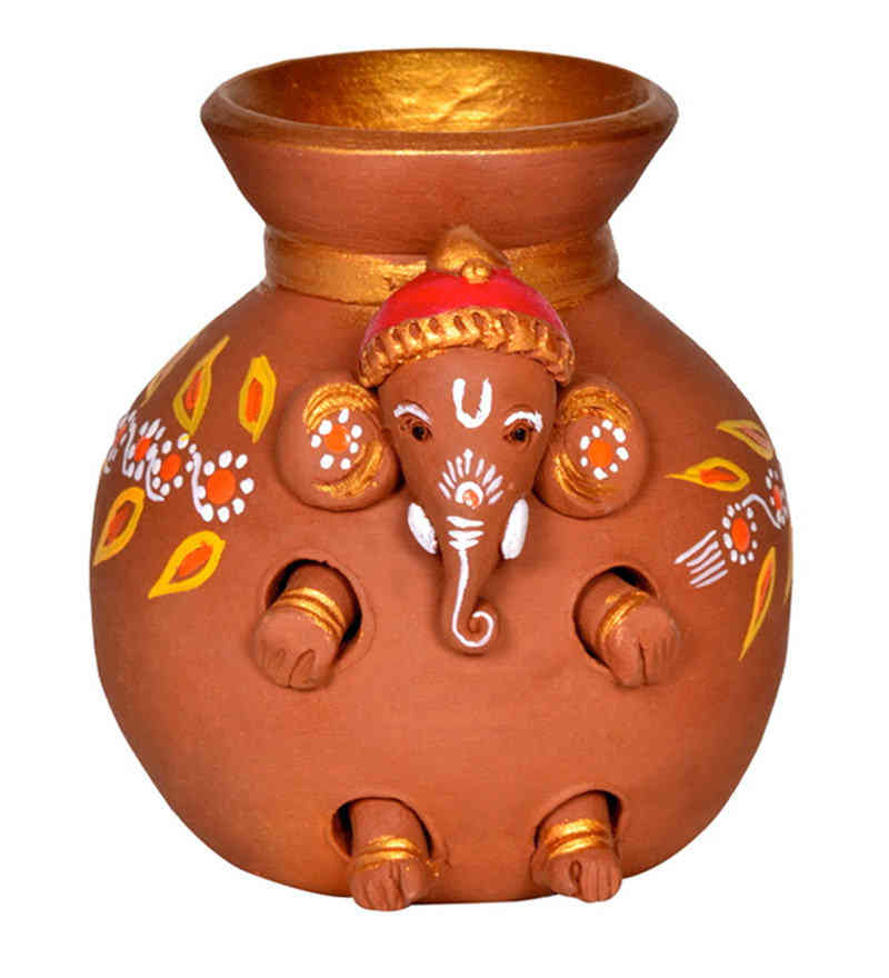 Terracotta Diya