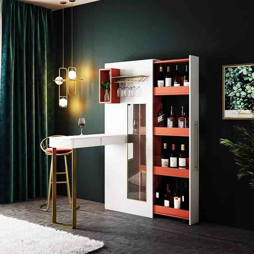 Minibar Design for Living Room
