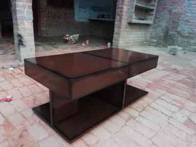 Wooden Coffee Table (Finish Colors: White/Brown Deco/Duco Paint)