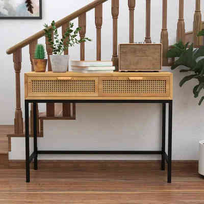 Rattan Cansol Table