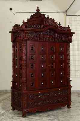 Wooden Carved Mandir