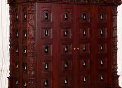 Wooden Carved Mandir