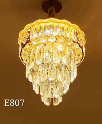 Crystal ceiling light