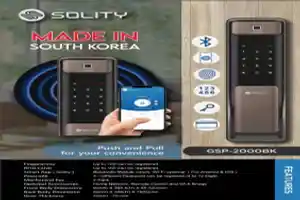 Solity Push Pull Lock