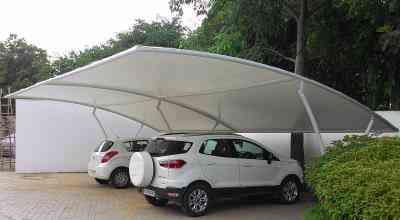  tensile car parking structure