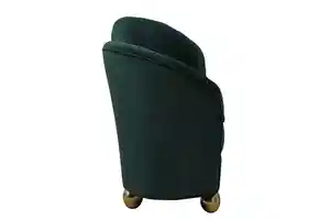 Turquoise Fabric 3 Seater Sofa