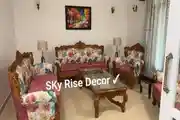 Sky Rise Decor Luxury carved wooden sofa 