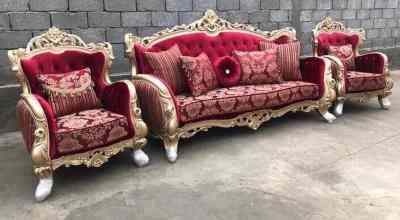 Luxury Carved Wooden Sofa