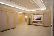 Modern Living Room Design With Golden Touch 