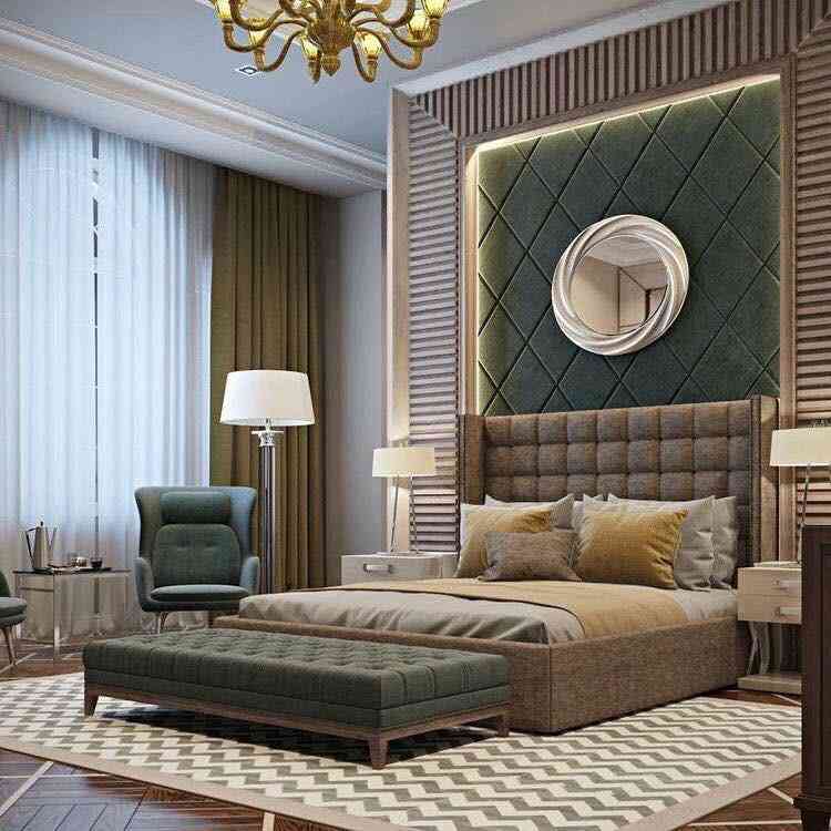 Luxury Master Bedroom Design With Modern Interiors