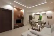 Modern Living Room Design With False Ceiling