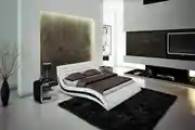 Modern Bedroom Design With Off-White Favorite Color Wall