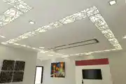 False Ceiling Design With CNC Router MDF Jali
