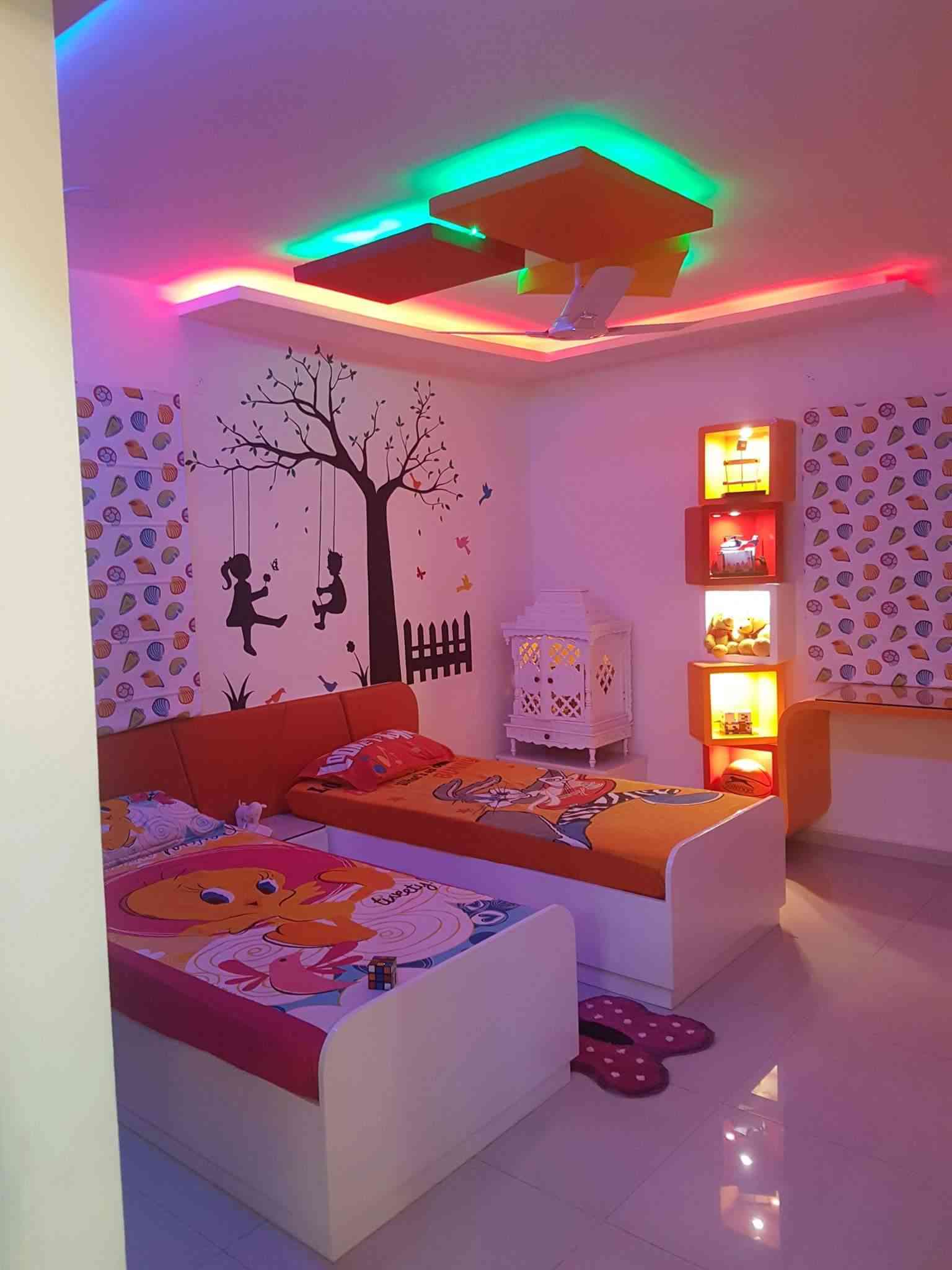 Teenage Girls Modern Room Design For With Pink Interior