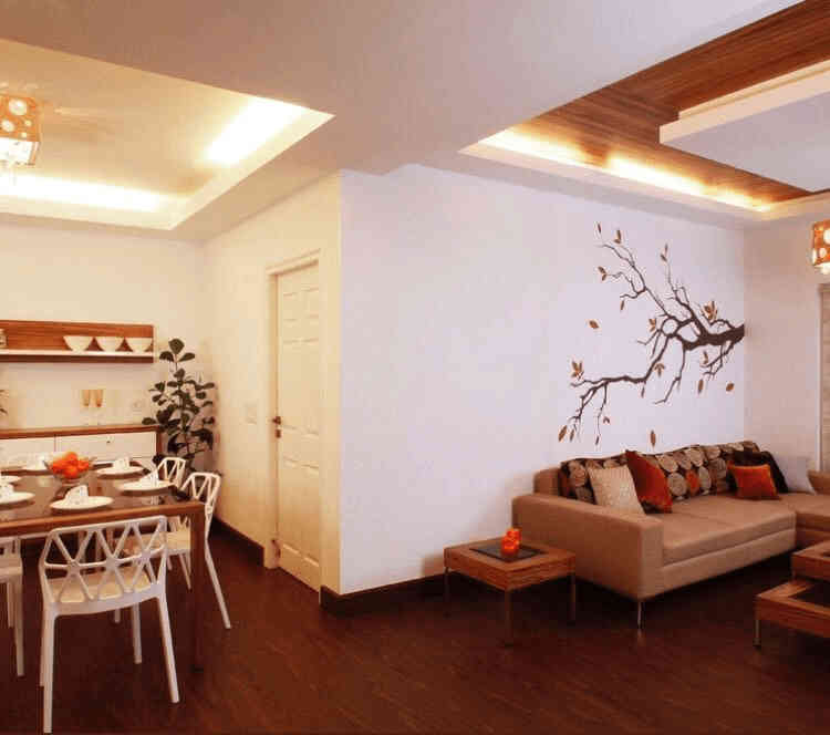 Contemporary Living Room Design With A 2-Seater Sofa