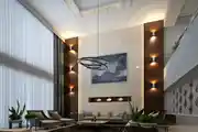 Shahada Bunglow Living Room Lighting