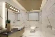 Beautiful Bathroom Floor And Wall Tiles Design