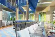 Hotel Dining Hall  Design and 3D Visualization