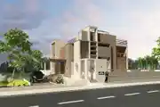 Indipendent House Designing and 3D visualization