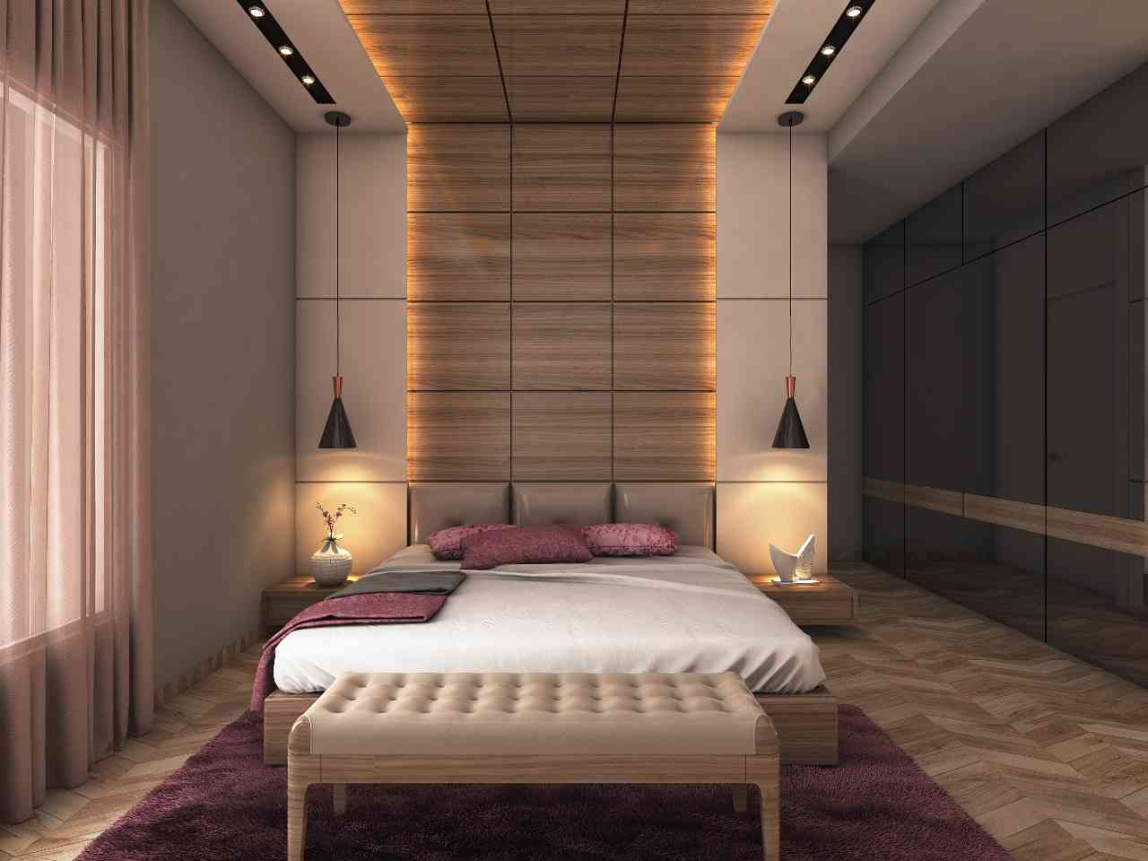 Luxury Master Bedroom Design With Ambient Interior Design