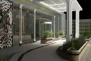 Luxurious Hotel Entry Point
