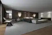 Dark Shaded Modern Bedroom Design With Rich Decor