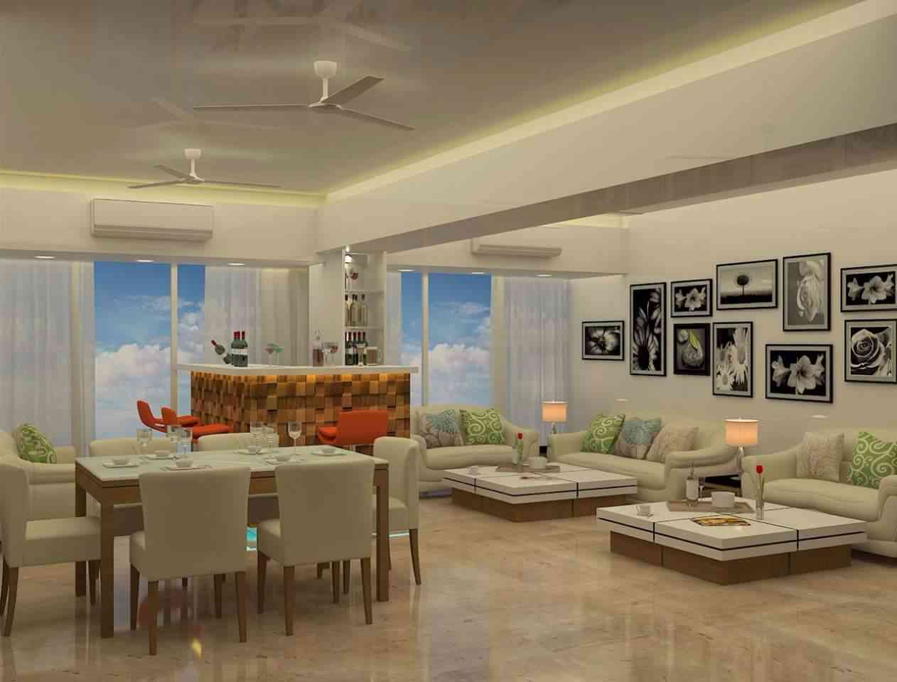 Gorgeous Living Room And Dining Room Combo Interior
