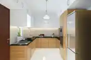 A Simple Neat Kitchen Design For A Tight Space