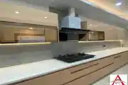 Modular kitchen Features With Sleek Finishes 