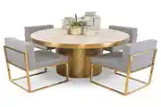 Antique Cafe Table Set