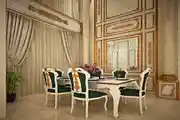 Luxury Dining Area Design Special For Residential Bungalow