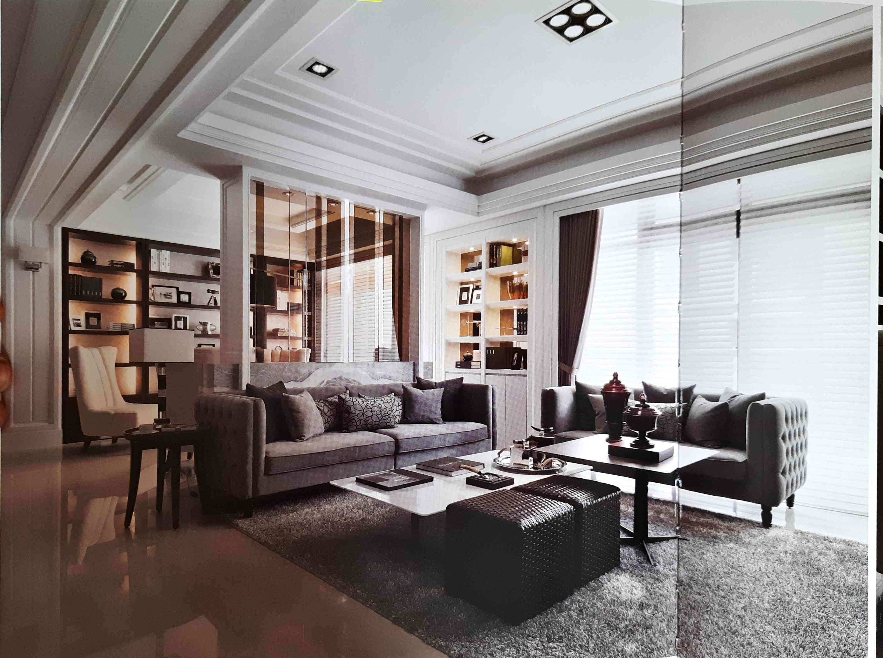 Modern Living Room Design With Furniture