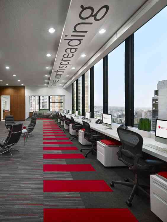 Office Design With Modern Concept