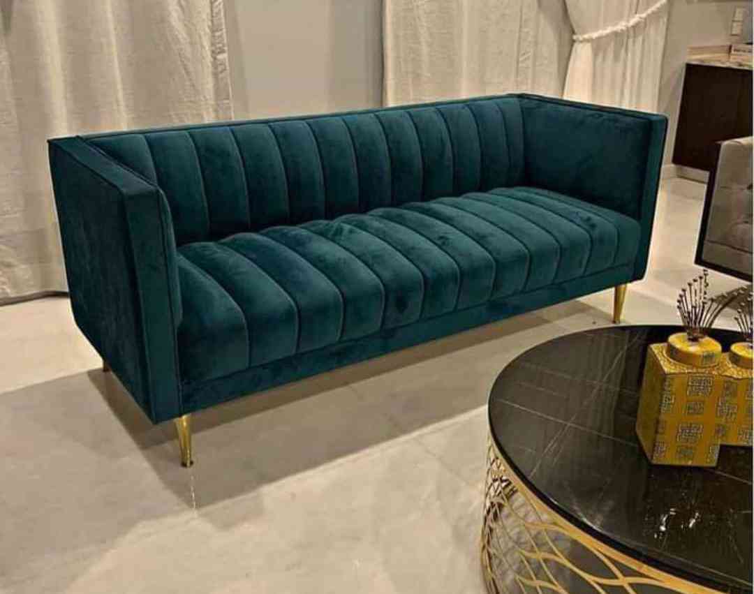 Sofa Design With Velvet Fabric