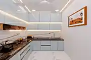Modern Modular Kitchen Design With Sleek Finishes