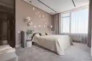 Scandinavian Style Master Bedroom Design With Elegant Decor