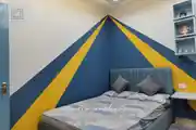 Kids Bedroom Design With Wall Shelves