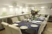 Modern Dining Room Design With Big Dining Table