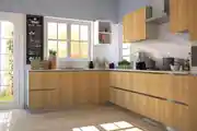Bright Kitchen With Windows
