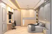 Master Bedroom Design With Home Office Setup