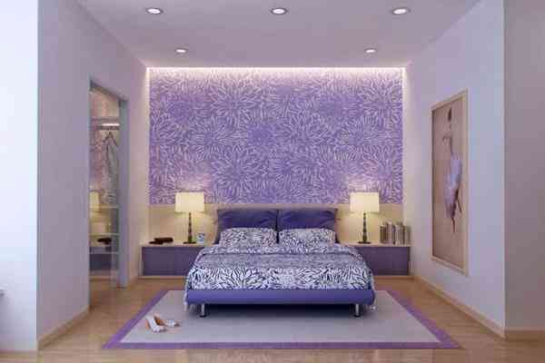 Stunning Bedroom Design With Wall Color Combination