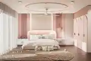 Soft and Elegant Bedroom with Pastel Tones
