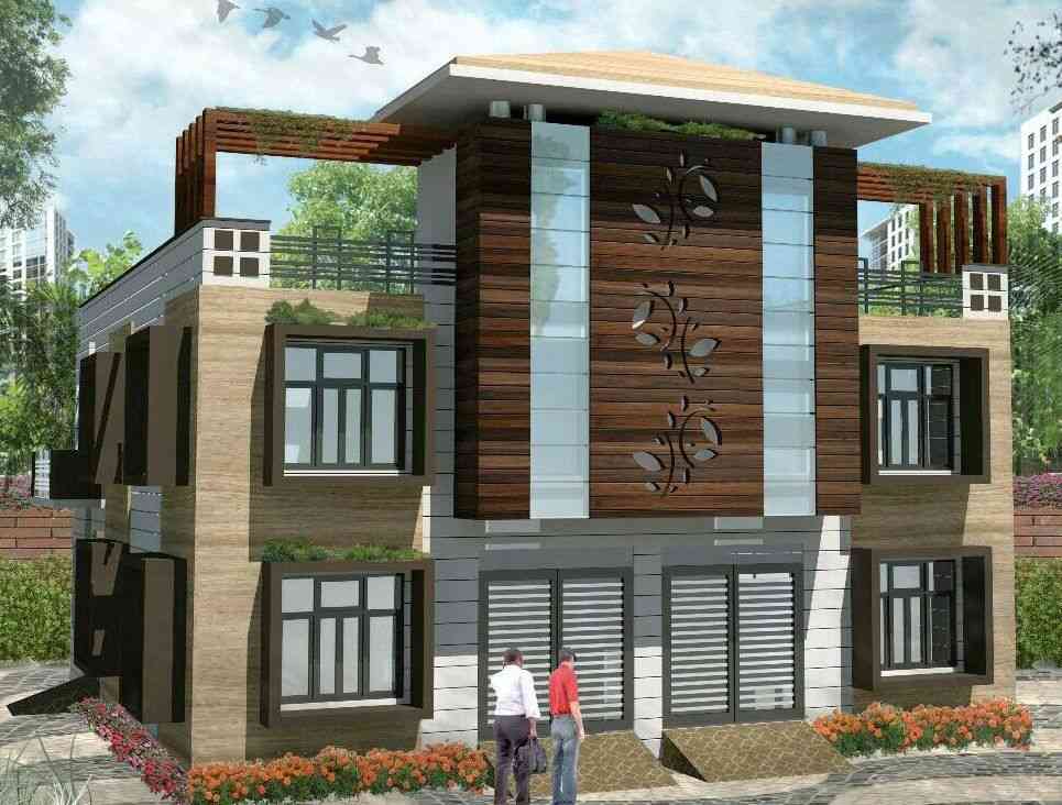 Modern House 3D Elevation Design