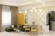 Modern Living Space With Perfect Blend Of Elegance