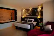 Luxurious Bedroom Design with attached Jacuzzi 